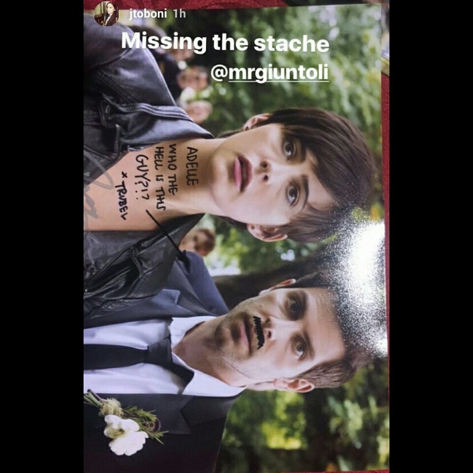 from <a href="/jtaboner/">Jacqueline Toboni</a> IG story! We missed you two! <a href="/jtaboner/">Jacqueline Toboni</a> @mistergiuntoli ❤❤❤