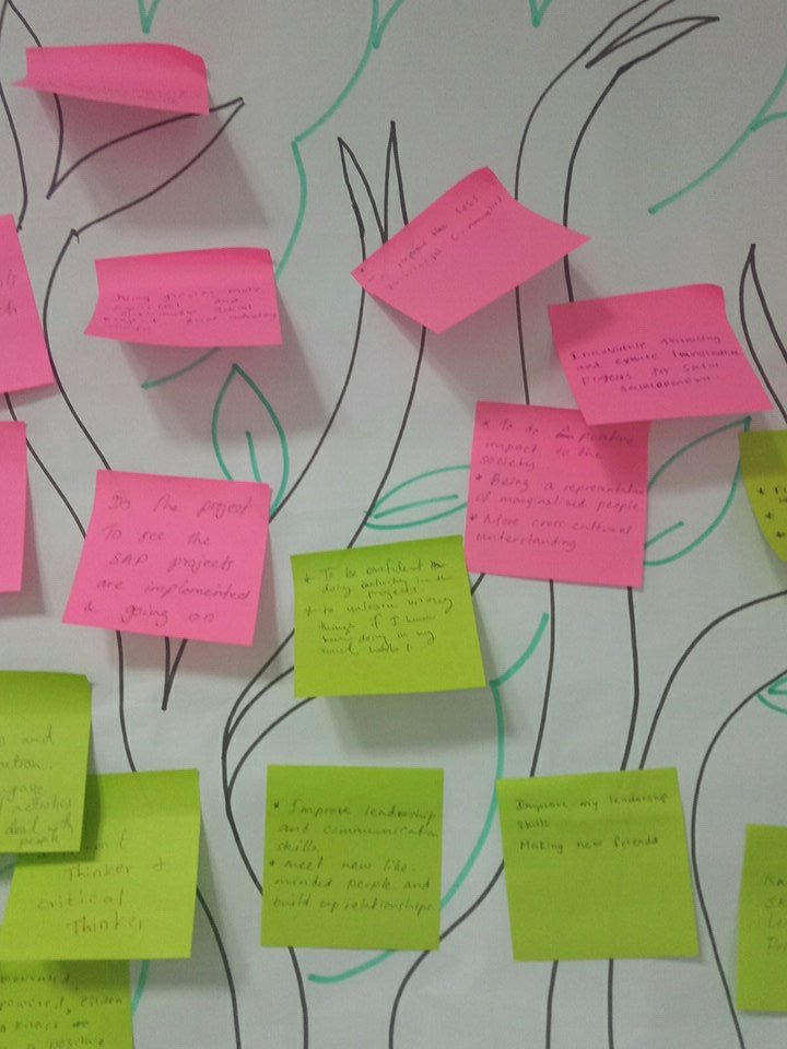IYAP_org's tweet photo. #TreeOfExpectations session @lkBritish @ActiveCitizens workshop for #IYAP National Members. https://t.co/sLQBcXRs3O