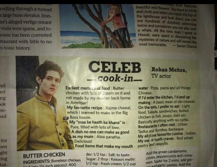 heyheartticker's tweet photo. Actor #Rohanmehra
Todays #TheTimeOfIndia
#TimesLife @rohan4747 https://t.co/LYB59jZq53