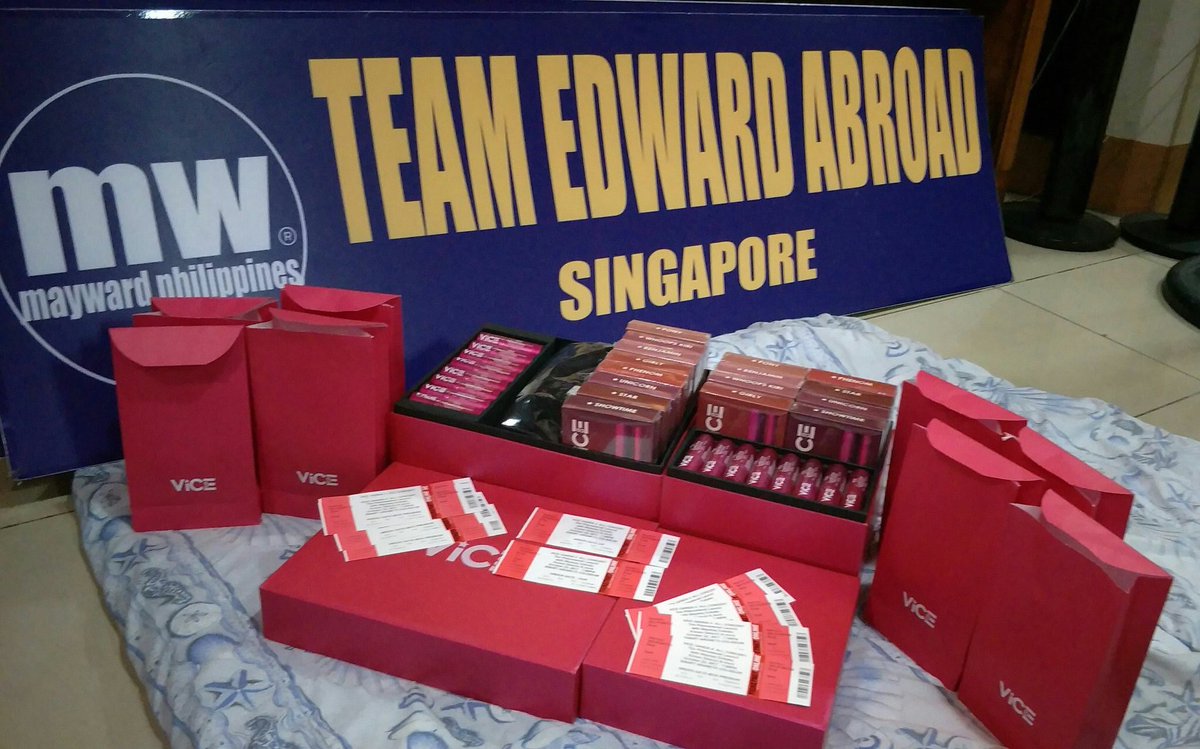 itizdahlia's tweet photo. Maraming Salamat Team Edward Singapore at MayWard International sa walang sawang suporta! -TEAM SINGAPORE

-

GandaForAllConcert WithMAYWARD https://t.co/ZYkcc1Y4vY