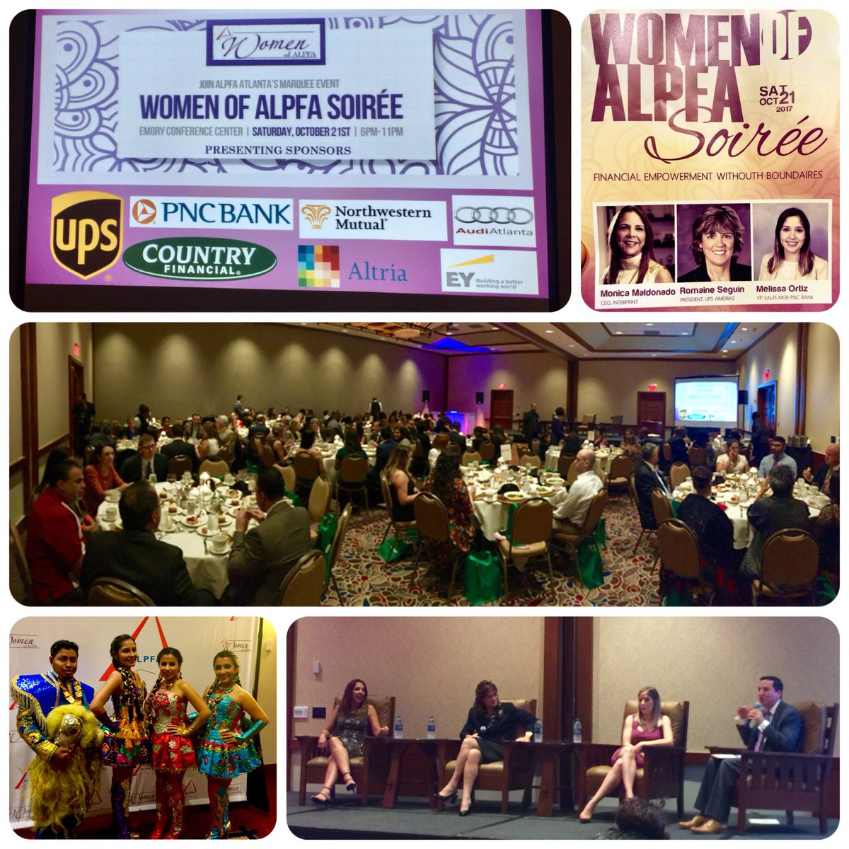 <a href="/UPSers/">UPSers</a> from #UPSCrecer &amp; our #ALPFAmilia supporting #WOA2017ATL So proud of our <a href="/ALPFA_Atlanta/">ALPFA Atlanta | Latino Leadership Network</a> Board of Directors that setup the event.