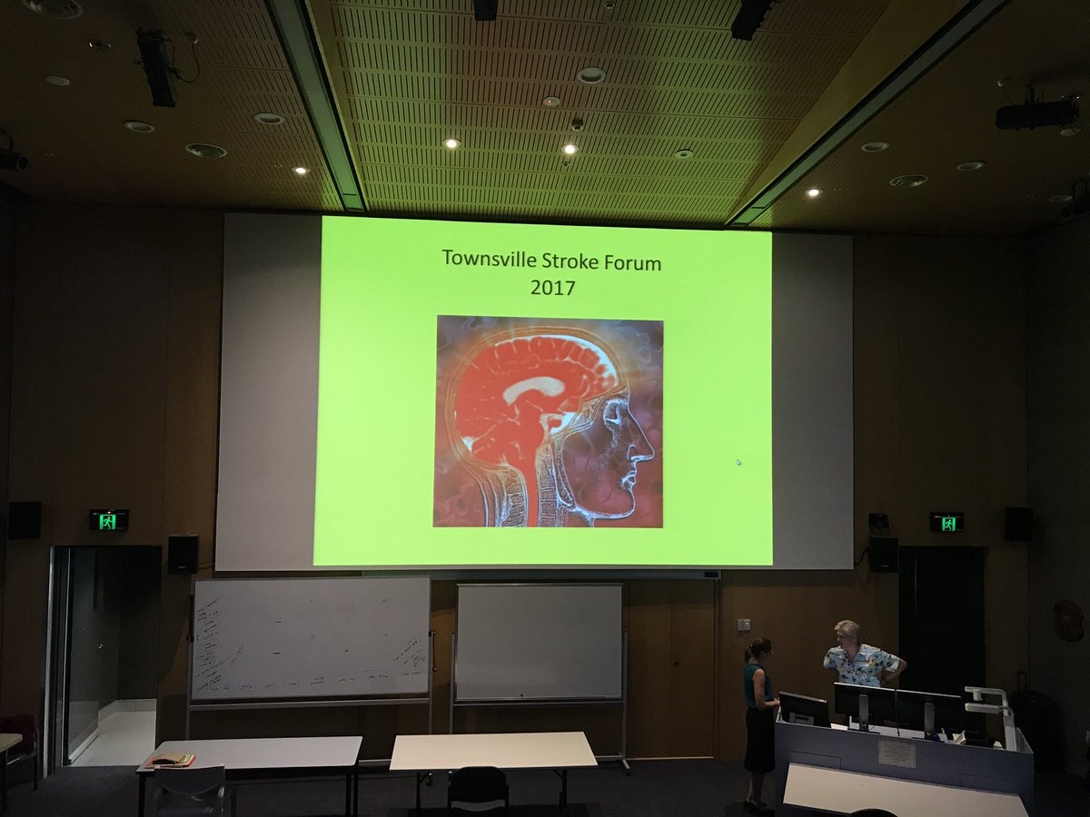 ShelaghBrennand's tweet photo. Working together with health authorities is what matters. YSS Townsville Stroke Forum this week. @strokefdn #strokefdn #astrokeofpoetry https://t.co/KKxoESfEVz