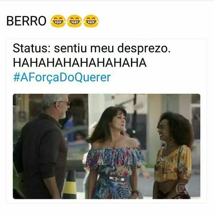 lizziebrunett's tweet photo. Como vou sentir falta de Edinalva, personagem viva, de força. Um meme em pessoa! Maravilhosa 👏😝😂
#AForcadoQuerer #AForçaDoQuerer #edinalva https://t.co/orruPzaFHL