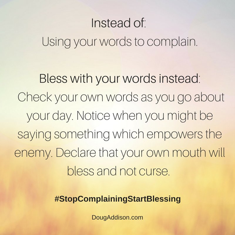 dougtaddison's tweet photo. #PrayNotComplain #StopComplainingStartBlessing https://t.co/Fzc98WYaOM