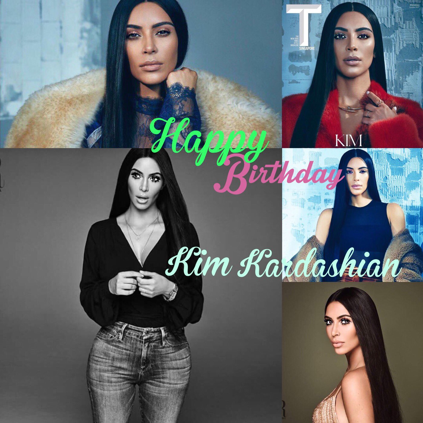 Happy birthday Kim Kardashian!!    