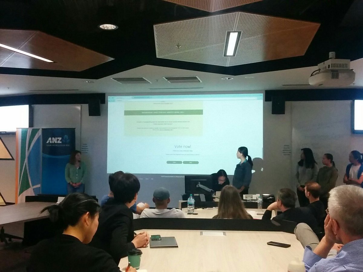 Ivan_Carlisle's tweet photo. Our other MGGS team with their MySay blockchain enabled voting DAPP #smartcitieshack #BCAssociationAU @mggs fantastic! https://t.co/kA0AK4hgZE