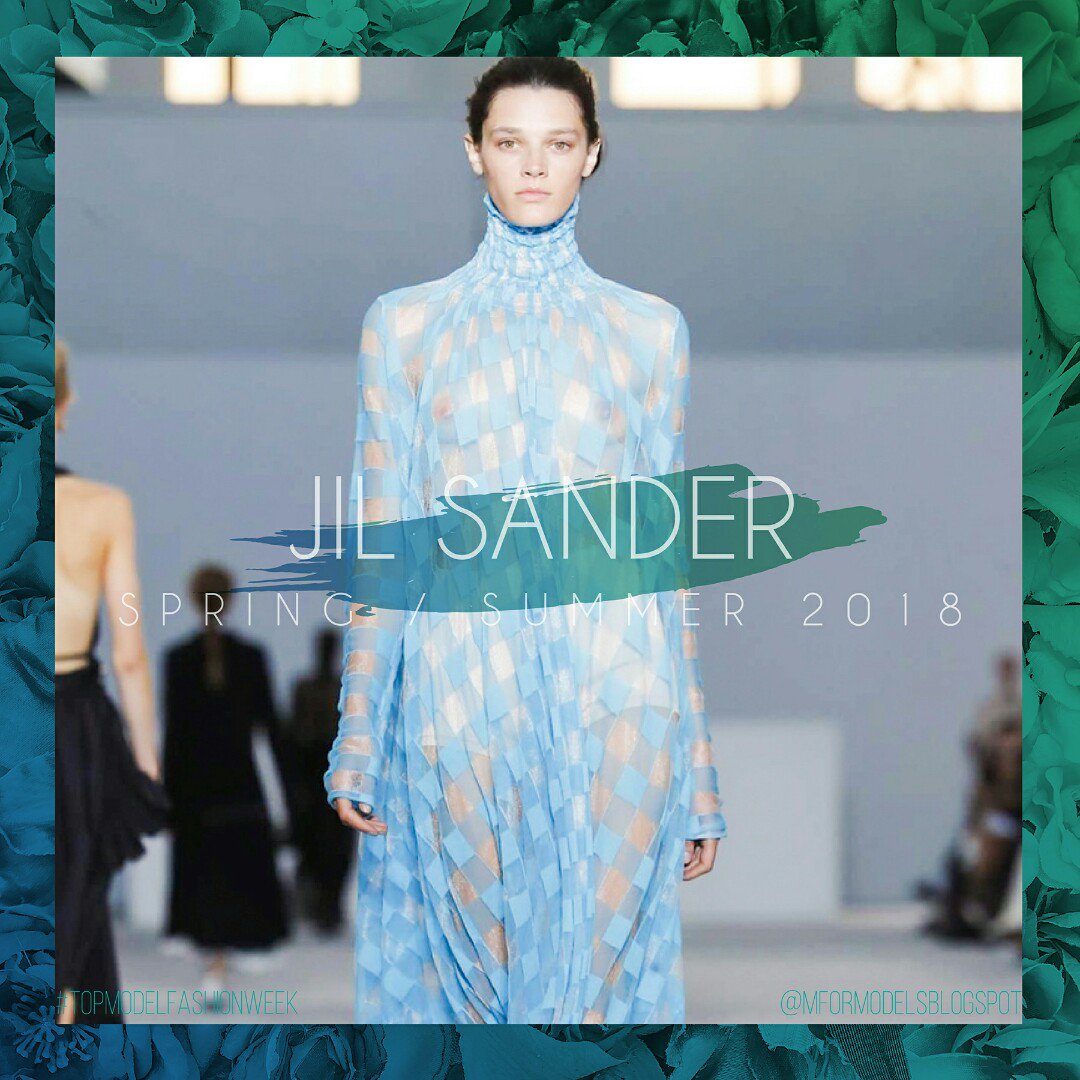 mformodelsblog's tweet photo. Fashion week time!
#MFW SS 2018!
#leilaGoldkuhl ๐บ๐ธ (#ANTM cycle 19) #AlbertaFeretti #Jil Sander
#prada #TopModelfashionweek https://t.co/sgudfRZuve