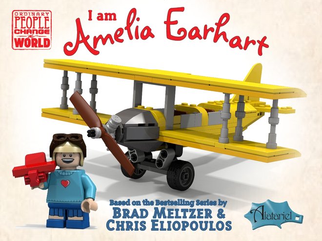 bradmeltzer's tweet photo. Post a screen cap of you supporting #Lego #AmeliaEarhart here: https://t.co/ZBf4mUULxd &amp; I'll pick some winners of a signed book by me. https://t.co/yAn4Dqr8s3