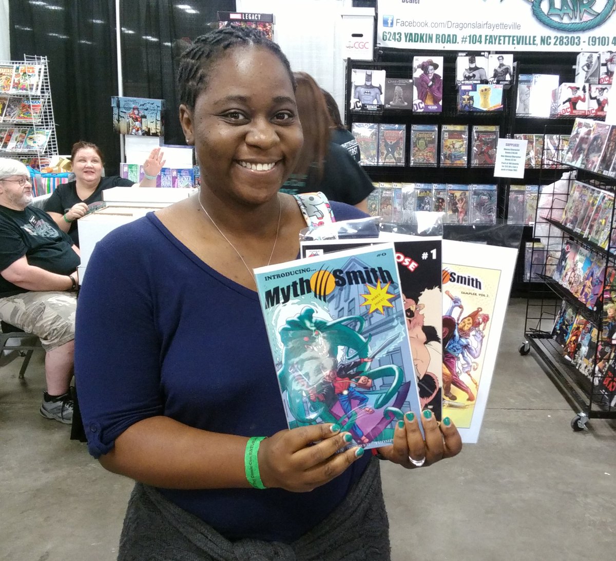 MythworldeMedia's tweet photo. Another satisfied customer!
#MythSmith #comicbooks #Superheroes #ComicCon #indiecomics https://t.co/HByeWDZjZP