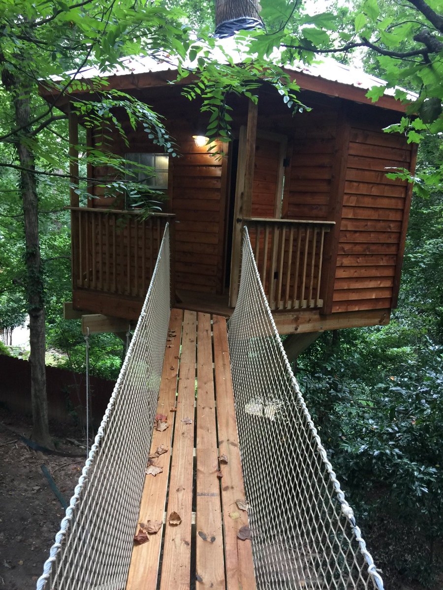 masterselect's tweet image. Wired are first tree house in Brookhaven, Ga.
