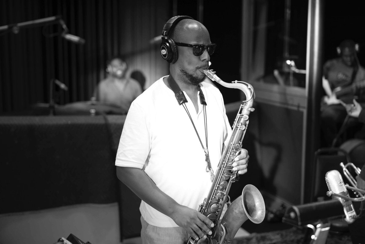 bluenoterecords's tweet photo. .@marcustrickland at the #BlueNoteAllStars recording session for #OurPointOfView. Get it on vinyl, CD or download at https://t.co/a57oWoxejf https://t.co/7dqNdQ2iYO