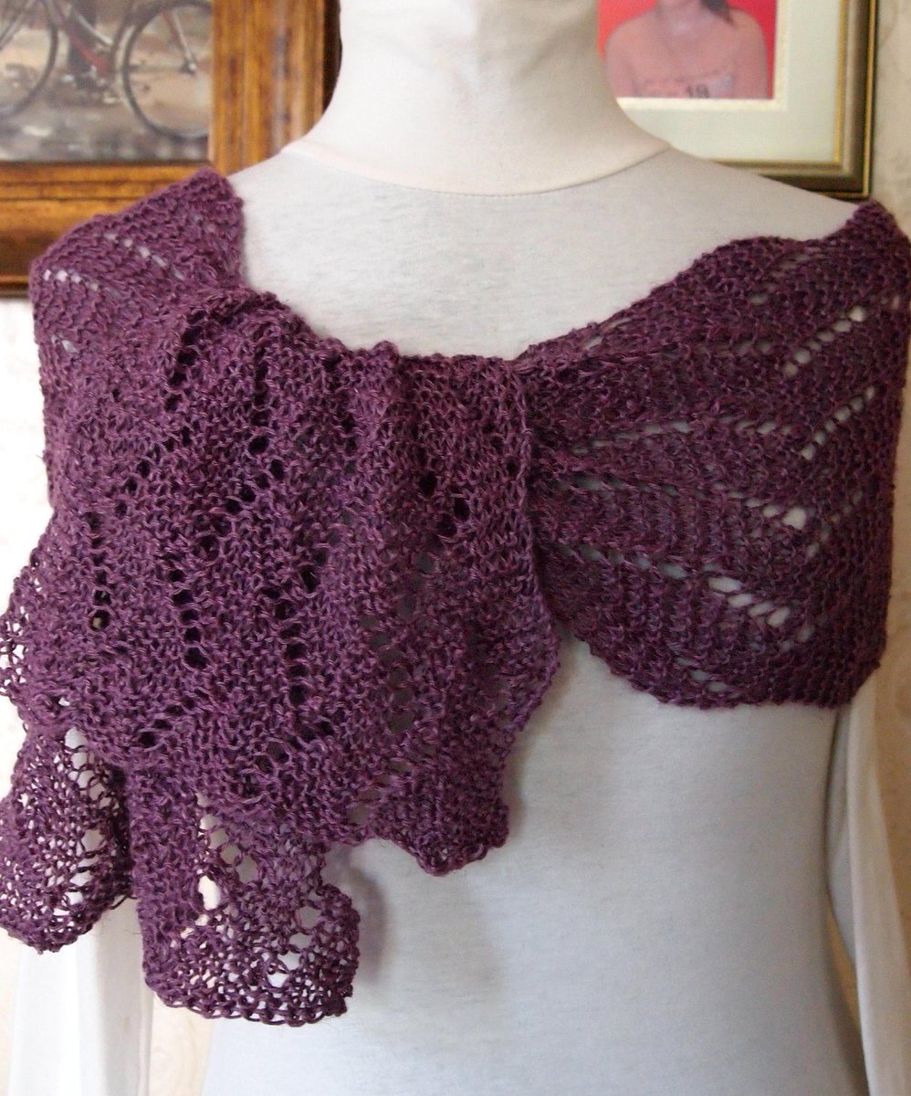 Knitting Pattern - Garden Wave tuppu.net/900cf8ce #KnitChicGrace #Etsy #Knit