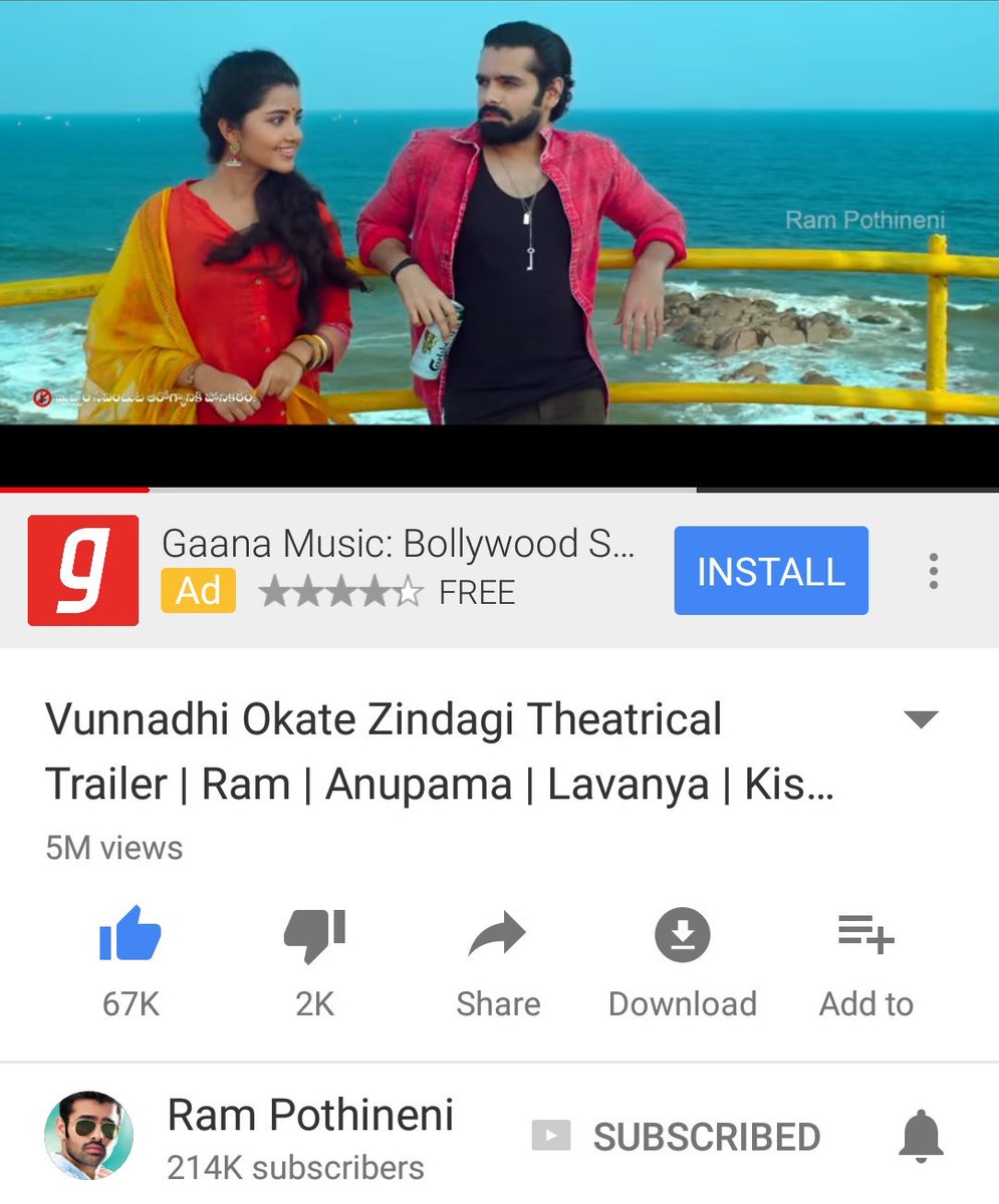venkysayz_'s tweet photo. Its 5M Mark For #Vunnadhiokatezindhagi.. @anupamahere Maha😍😘
@ramsayz @Itslavanya maggie😘.. Cant Wait For 27th😍 https://t.co/Ya0Jw1woK6