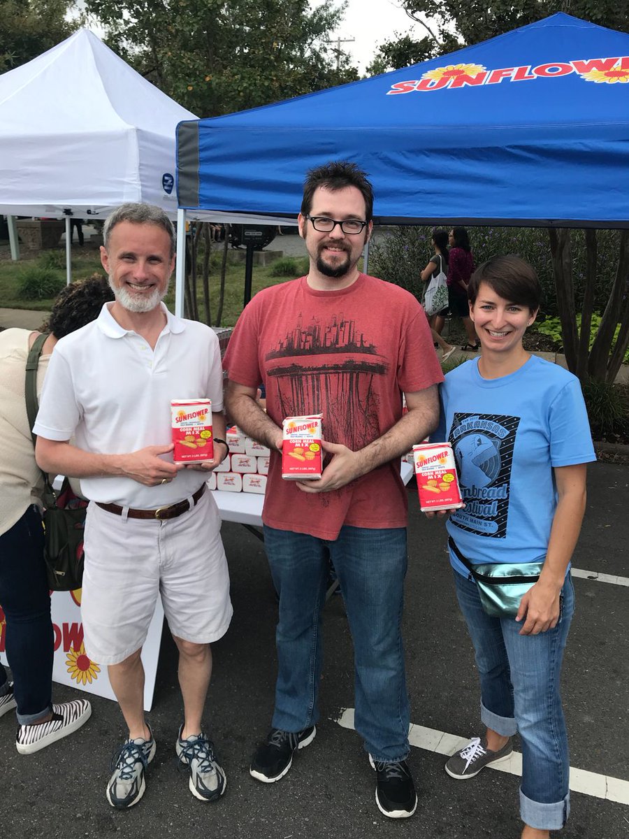 ArkCornbread's tweet photo. Thanks again Sunflower for being an #arcornbreadfest2017 Sponsor! https://t.co/U8059QqAmz