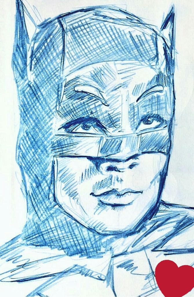 Barsanofiyo's tweet photo. AWESOMENESS!!❤✏ #AdamWest #Batman #originalbatman #comics #FanArtFriday #OldHollywood #awesomeness #GodPan #awesome #bestone #drawing https://t.co/ZYrLucuFYo