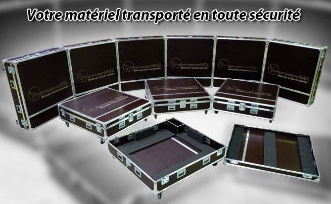 ProComSat's tweet photo. Nouveau #ProComSat Flight Case sur mesure pour votre materiel mobile ou en  KIT transporté en toute sécurité  #Broadcast &amp; #VSAT https://t.co/U51LL3DzXE