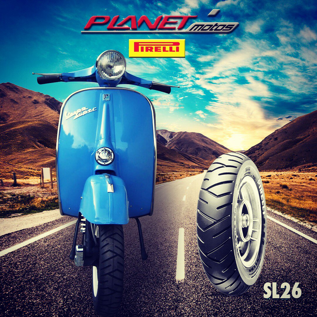 PLANETMOTOSPA's tweet photo. Twitter/ Instagram: @planetmotospa 
Facebook: planetmotospanama #sl26 #pirellimoto #scooter https://t.co/r3oiIuZ6qQ