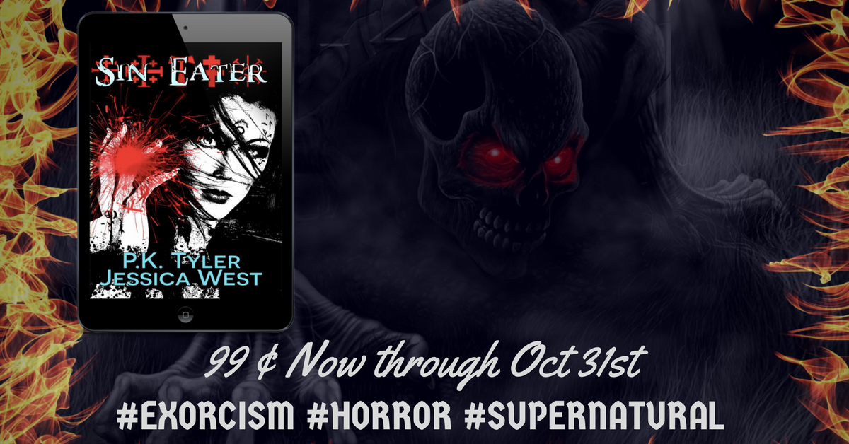 AwesometasticBk's tweet photo. SIN EATER is only $0.99 now through Oct 31st.
Get demon possessed now!
https://t.co/0L8kFjdBNN
#Exorcism, #Horror, #Supernatural https://t.co/z2b8bfOdz2