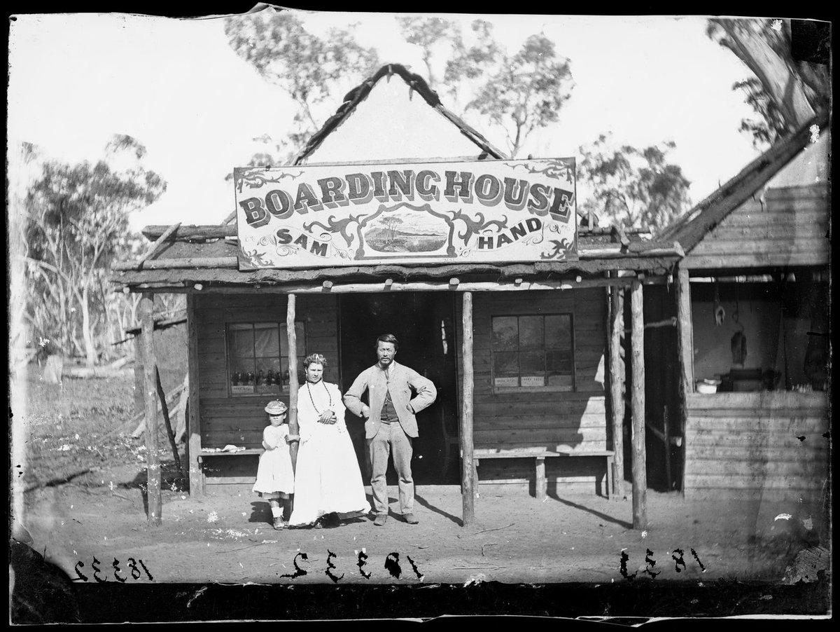 statelibrarynsw's tweet photo. Sam Hand's boarding house, waiting for a review since 1872, can you help?
#Holtermanncollection #photography https://t.co/yaMkYimB3I https://t.co/qqXsnwwSLO