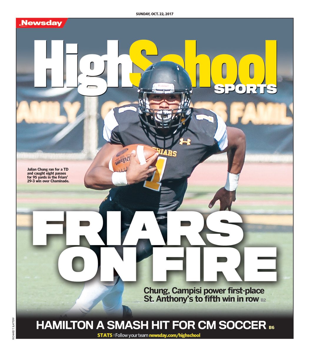 joe_manniello's tweet photo. Newsday's Sunday High School Sports Cover
Chung, Campisi lead St. Anthony's
@NewsdaySports @NewsdayHSsports 
@APSE_sportmedia @Gregg_Sarra https://t.co/pWizObQjgG