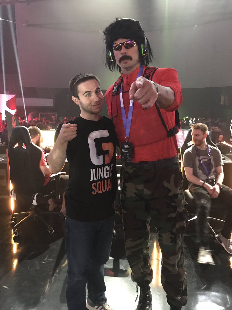 I shot @DrDisRespect in the butt a few times in game 1. It was the most sex...