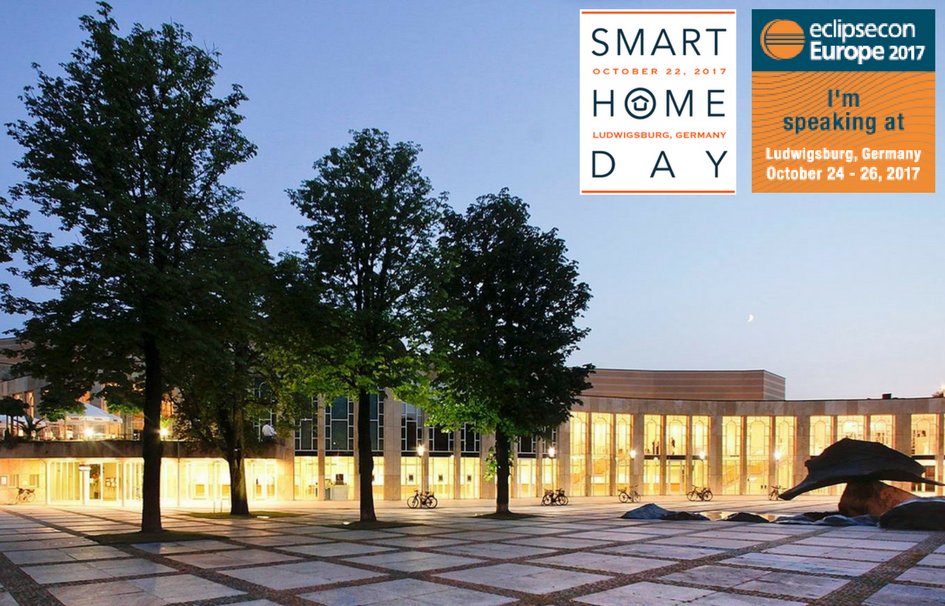 iandim's tweet photo. On my way to #SmartHomeDay and #EclipseCon at Ludwigsburg. Really looking forward to meeting friends, partners and colleagues there! https://t.co/Oye41aEpN5