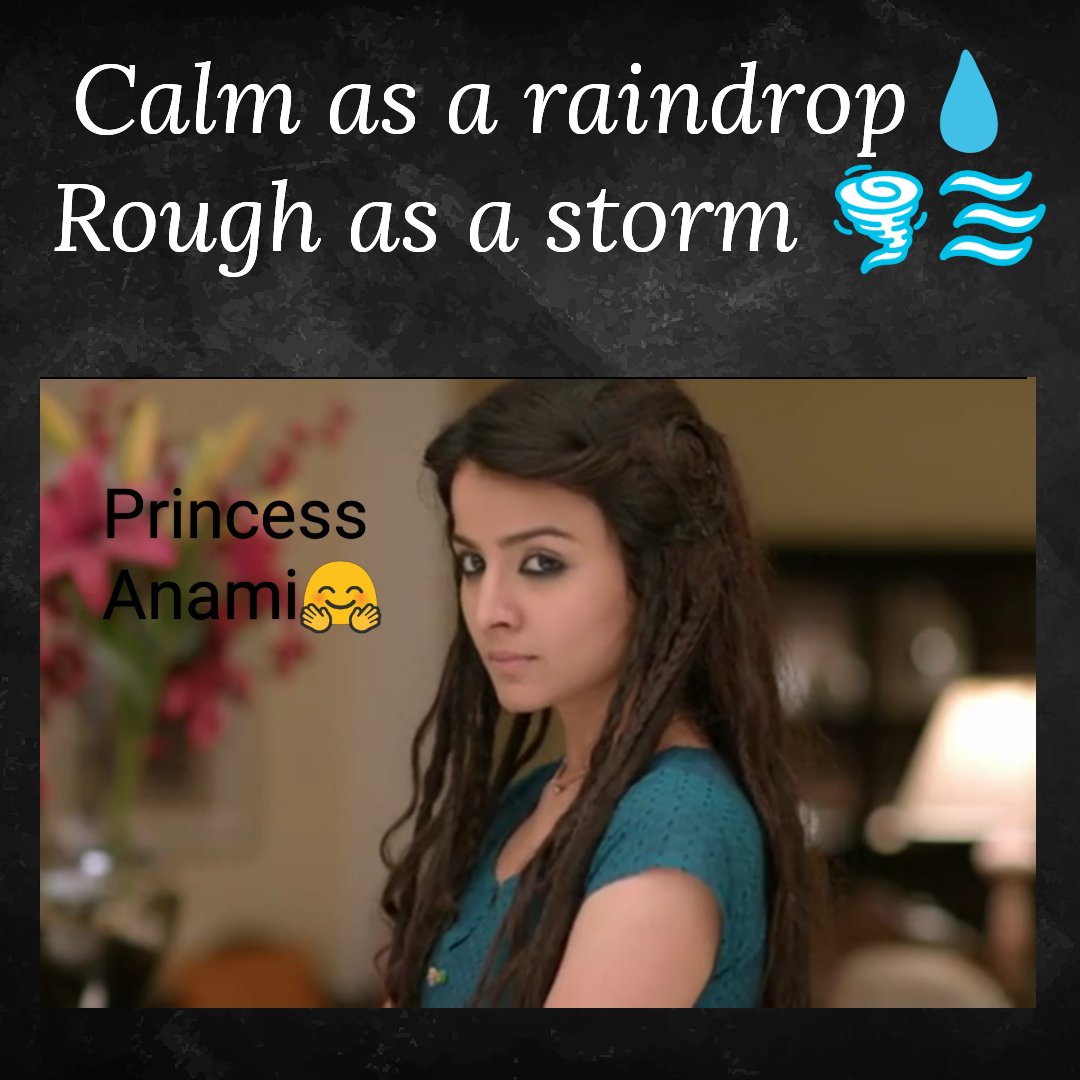 Rkc241's tweet photo. Naam hai Anami Andaaz hai Tsunami✌👊 #RishtonKaChakravyuh #StarPlus #MEMES #Drama #TVSeries #tvserial #Indians https://t.co/ceTlujNZTl