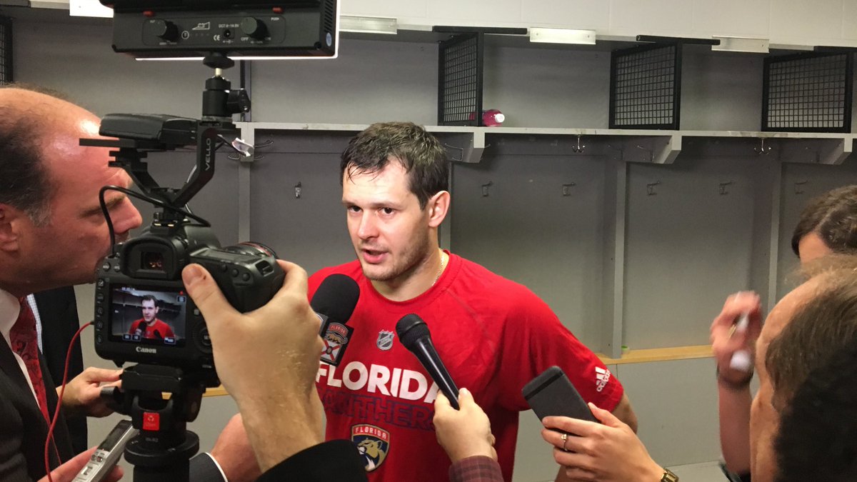 "Tonight, Reimer was our best player.” -Dadonov https://t.co/ygMgNpD8Fb