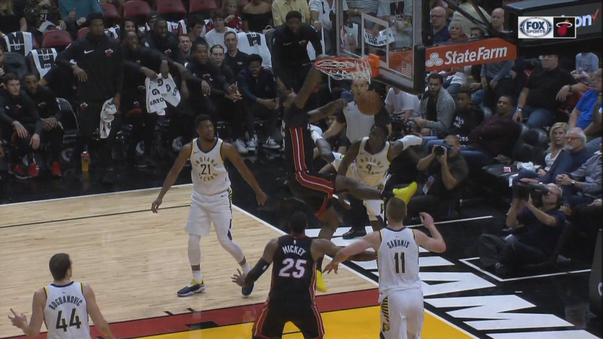 Heat hold off Pacers to win home opener... bit.ly/2gXSmFz?source… https://t.co/6tc2nomIHu