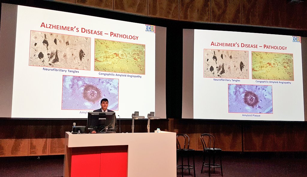 DoktorGen's tweet photo. Fantastic public lecture @RalphNMartins1 on preventing Alzheimer's disease @Macquarie_Uni @marynewportmd #bethechange2017 https://t.co/Fs5NrlJaHi