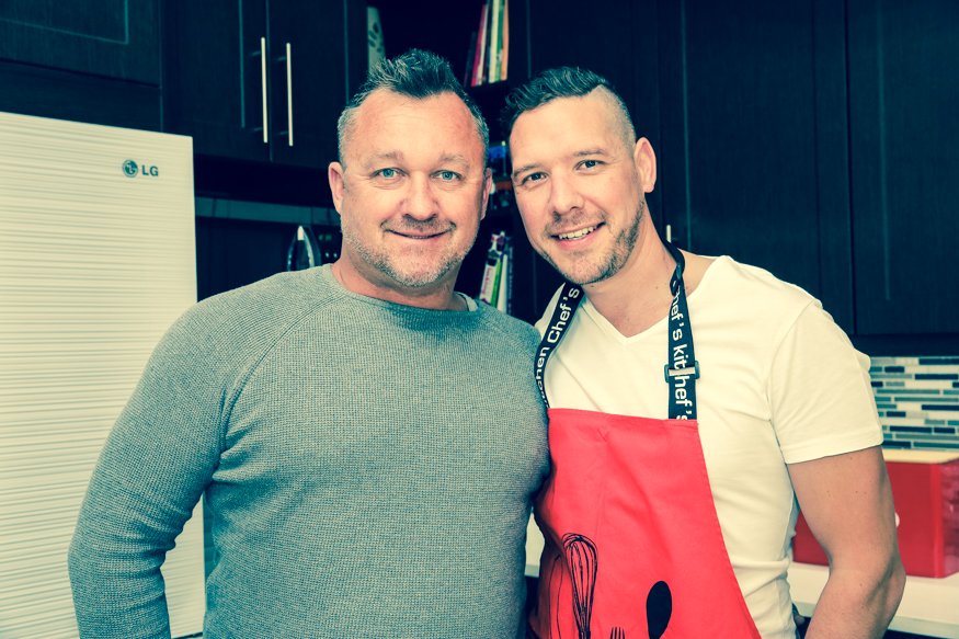 BrentLindeque's tweet photo. Tonight we head into the 2nd round of this #MKRSA adventure. We get to meet the other teams &amp; see #KitchenHQ! #foodie #excited #brendrew https://t.co/Xn37GxY3zI