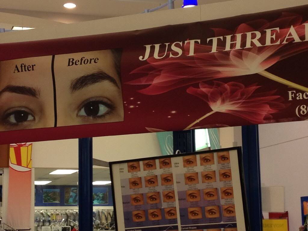 sarsosassy's tweet photo. And that's the day I became an eyebrow model https://t.co/bQ46713MqT