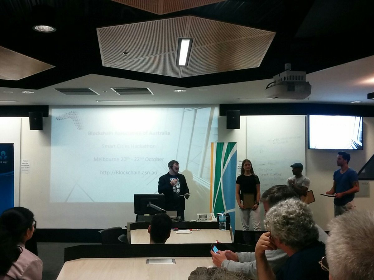 Ivan_Carlisle's tweet photo. MGGS team MySay takes out third prize in the #Smartcitieshack @MGGS amazing work girls https://t.co/TfG9DOKTxy