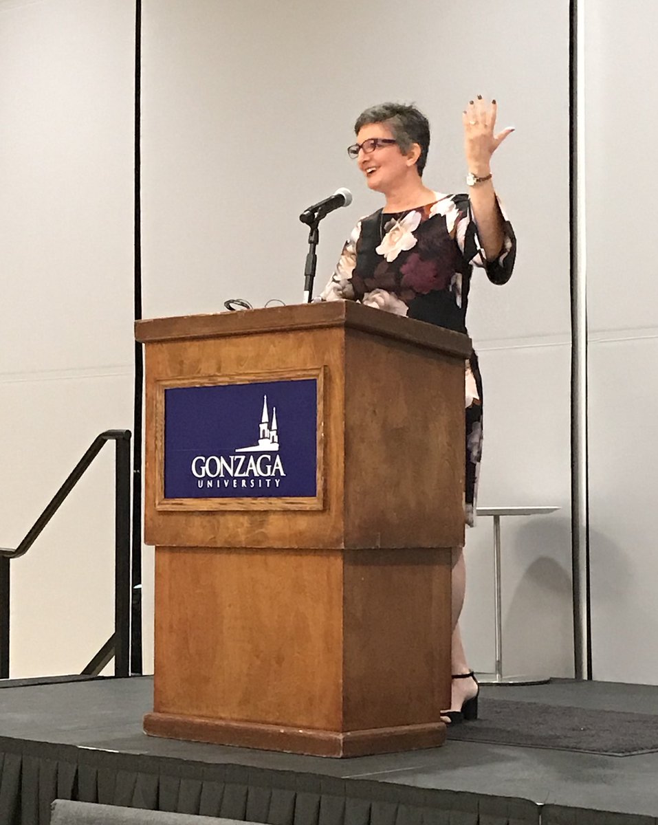 GonzagaU's tweet image. “There is always something you can do to stand up against hate.” @rabbifgr from the Whitefish Jewish Community. #CommunitiesForJustice