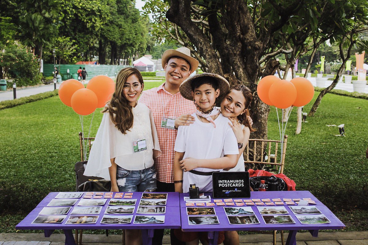 InfomurosApp's tweet photo. Visit our booth in Fort Santiago to meet the team, get free stickers, &amp; buy photo prints. We‘re open today till 6 PM. See you there! 🇵🇭 https://t.co/7GNOvsQaXd