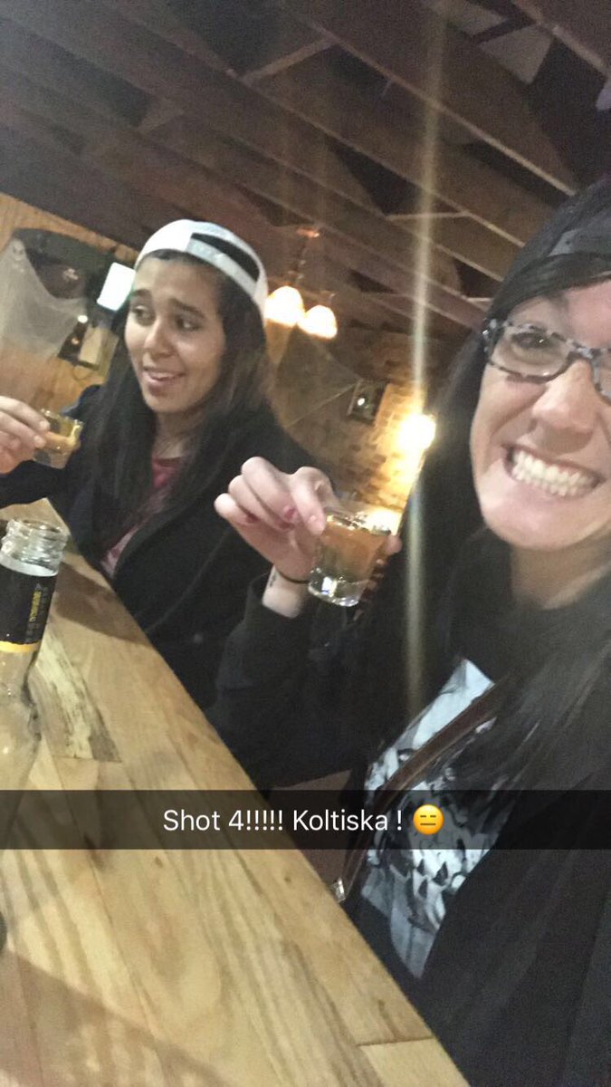 kthoffer's tweet photo. Happy birthday crazy ass !!!!!!!! I love you !!! 😂🤘🏼2️⃣2️⃣ #22 #birthdaygirl #wifey #ohgod #drunktime https://t.co/LDVp8qRdvb