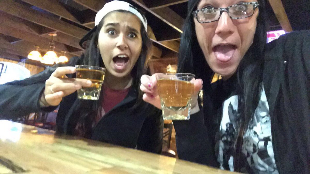 kthoffer's tweet photo. Happy birthday crazy ass !!!!!!!! I love you !!! 😂🤘🏼2️⃣2️⃣ #22 #birthdaygirl #wifey #ohgod #drunktime https://t.co/LDVp8qRdvb