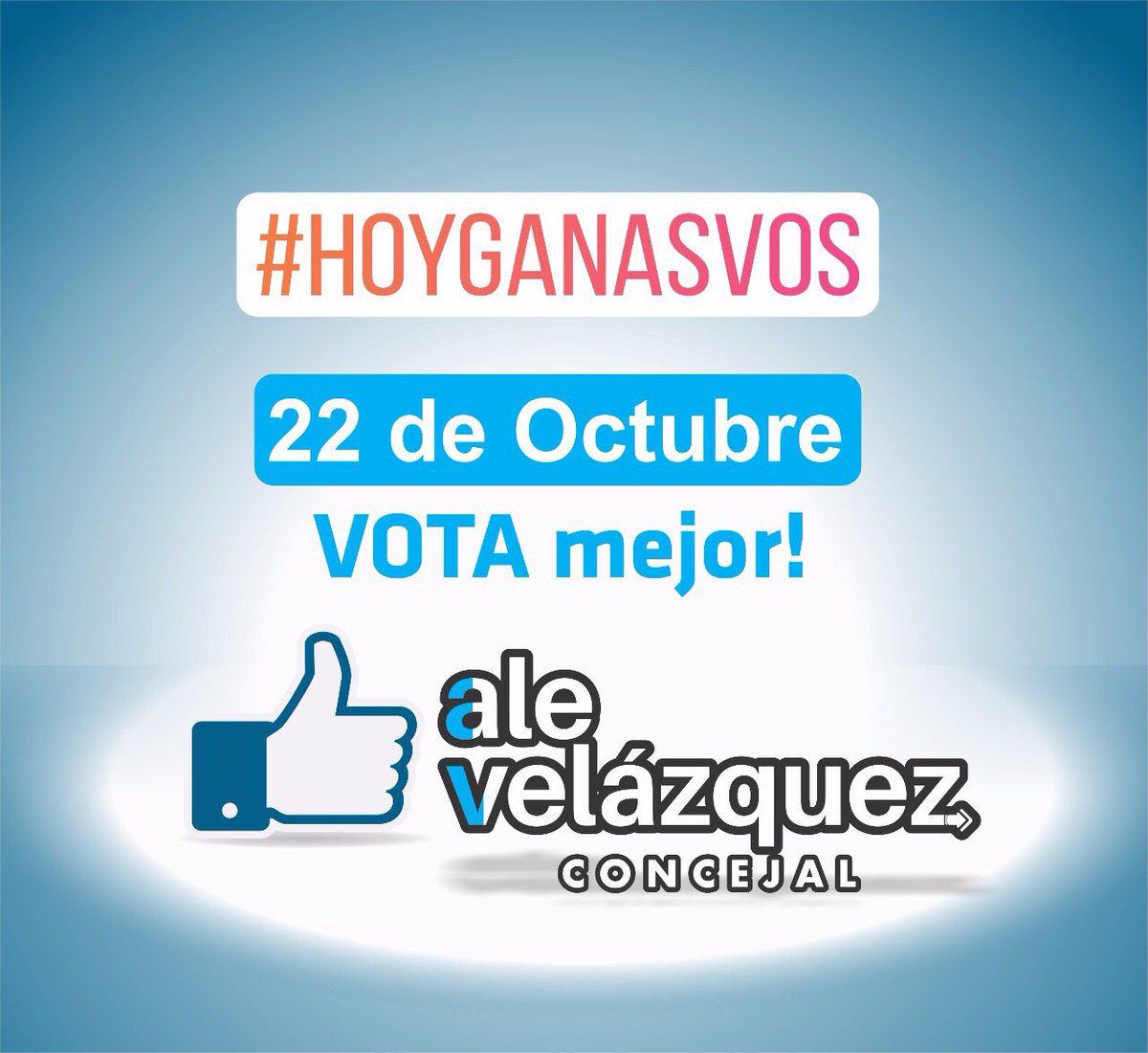 Urbi_Gustavo's tweet photo. #hoyganasvos la mejor alternativa para avanzar en propuestas claras @velazquezale https://t.co/WXnF4xsMDD