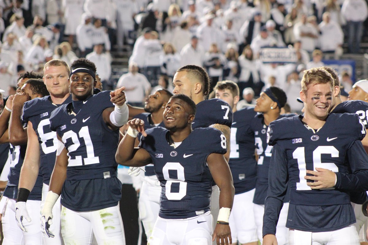 PennStateFball's tweet photo. 1-0 this week.

#WeAre https://t.co/VPQvBKdeV6