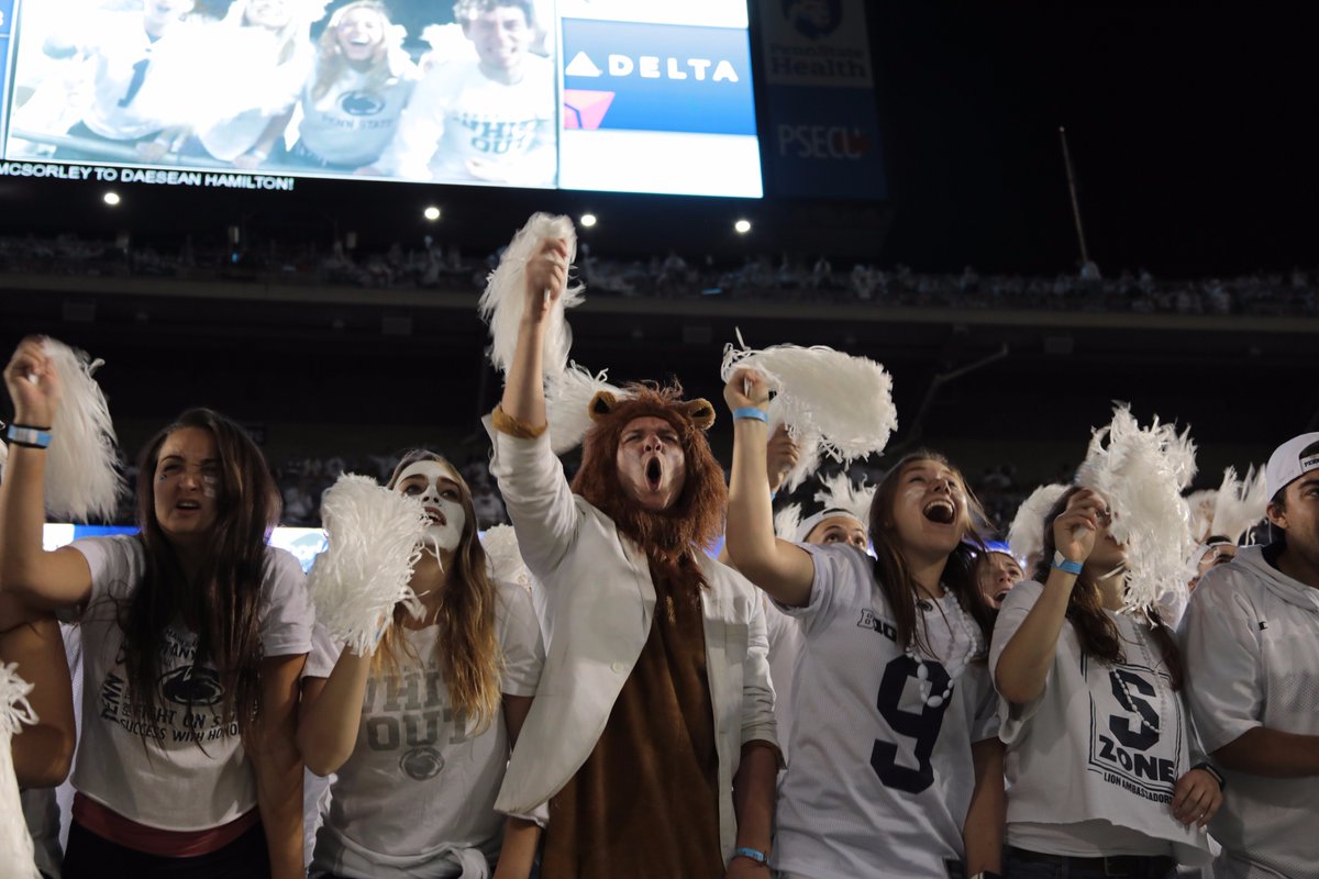 PennStateFball's tweet photo. 1-0 this week.

#WeAre https://t.co/VPQvBKdeV6