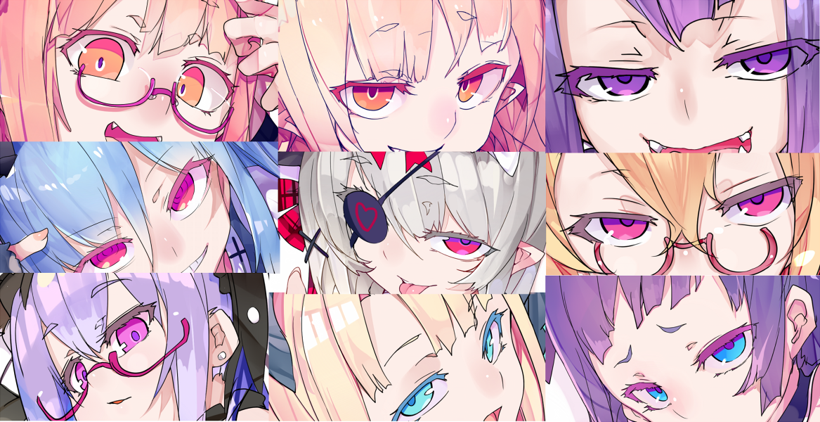 「#このタグを見た人は自分の絵柄の目部分を見せる       目目目目目目 」|キヨイチ＠イラストお仕事募集中【現在9件受注中】ご依頼はDMよりのイラスト