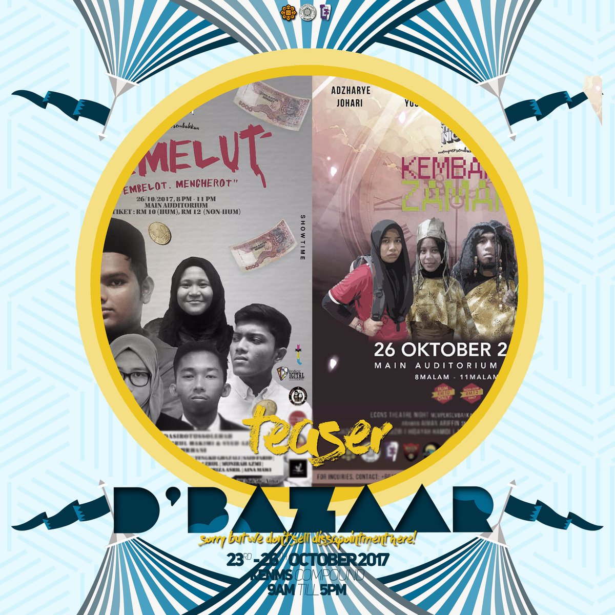 econsfest18's tweet photo. Goshhh it's tomorrow! π±π±π±
#efest17 #dbazaar https://t.co/uA8QflWUw1