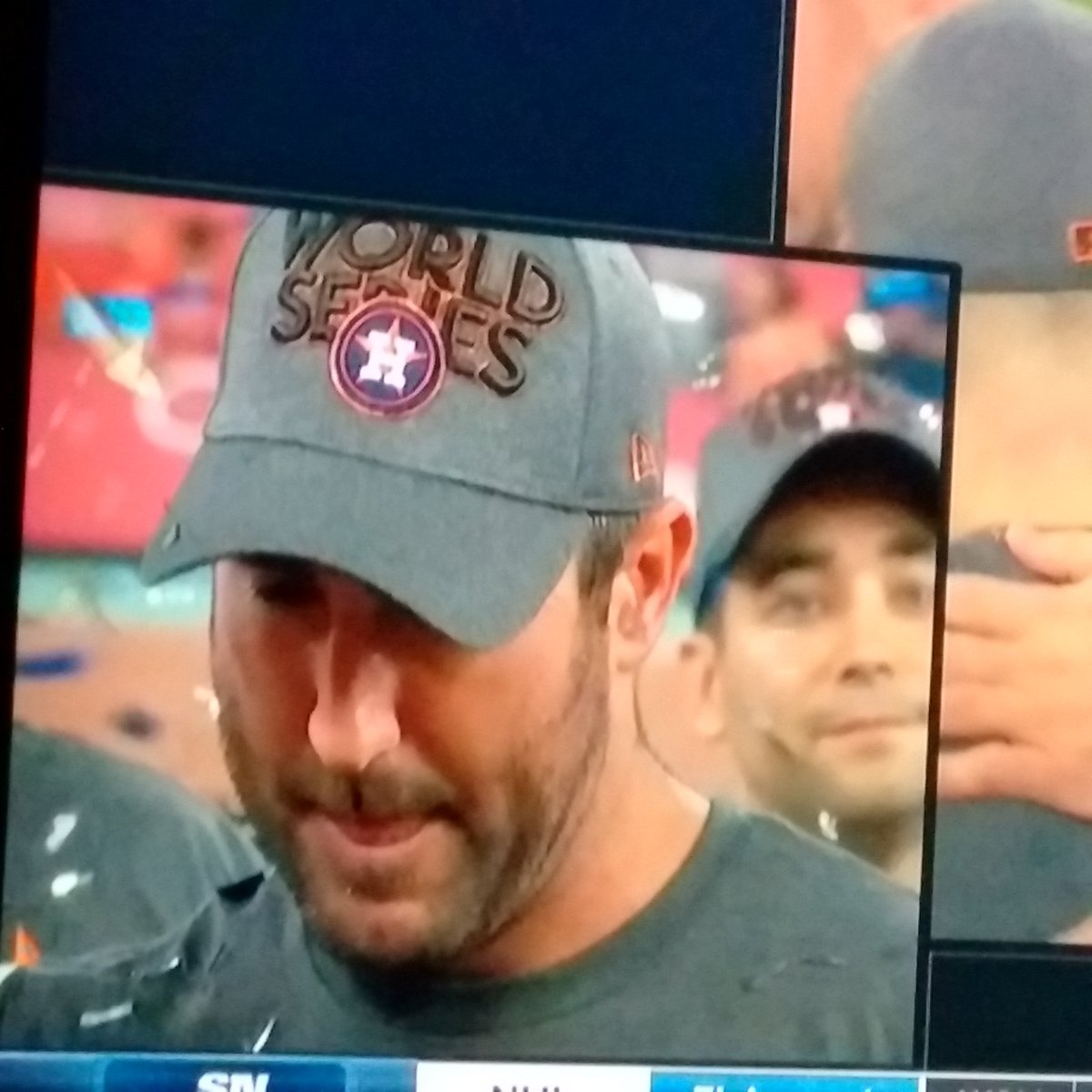 CoachPops6's tweet photo. Justin Verlander. ALCS MVP. (Most Verlander Player) Congratulations to one of the Best Ever!! https://t.co/JMpHHoYX4A
