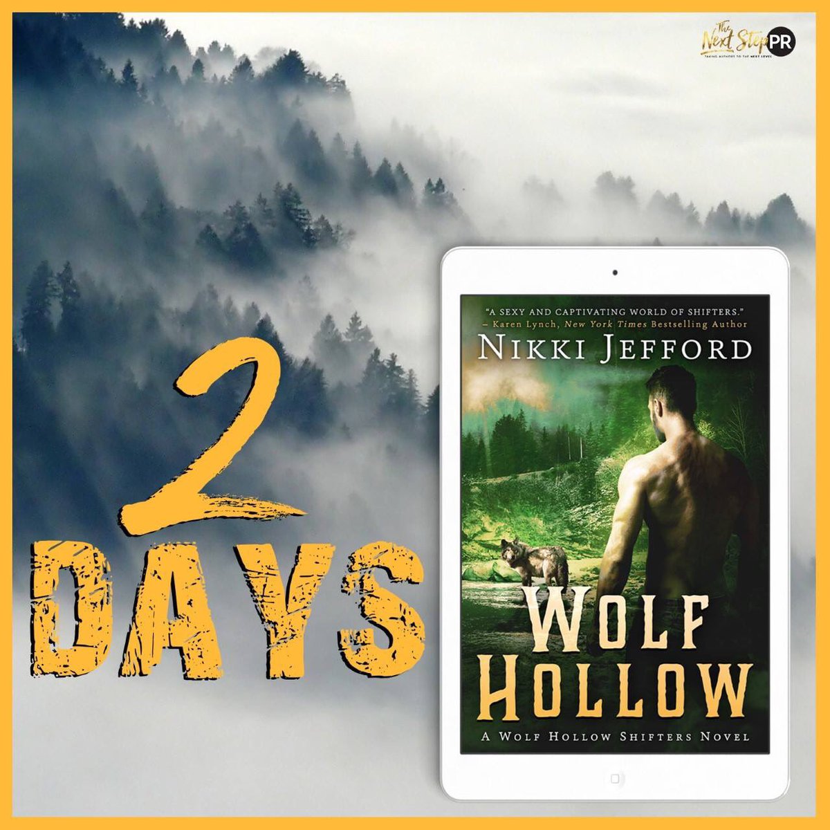 MidnightCozyBC's tweet image. ⭐️#2DaysCountdown 🌛
#WolfHollow @NikkiJefford 
#Releases 10/23 
#PreOrder #Amazon myBook.to/wolfhollow