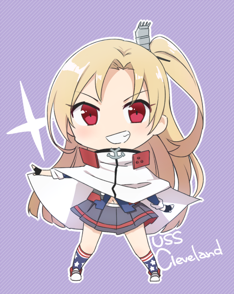 クリーブランド(アズールレーン) 「クリーブランドの姉御～! #アズールレーン 」|たはらえむのイラスト