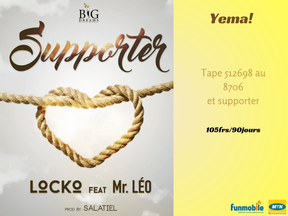 Funmobile_CMR's tweet photo. Mais lorsqu’on dit qu’on s’aime, on n’a qu’à supporter,en amour il faut supporter

Tape 512698 au 8706 

#MTNZIK #MTNCAMEROON #LOCKO #MrLeo https://t.co/botIQ98RcE