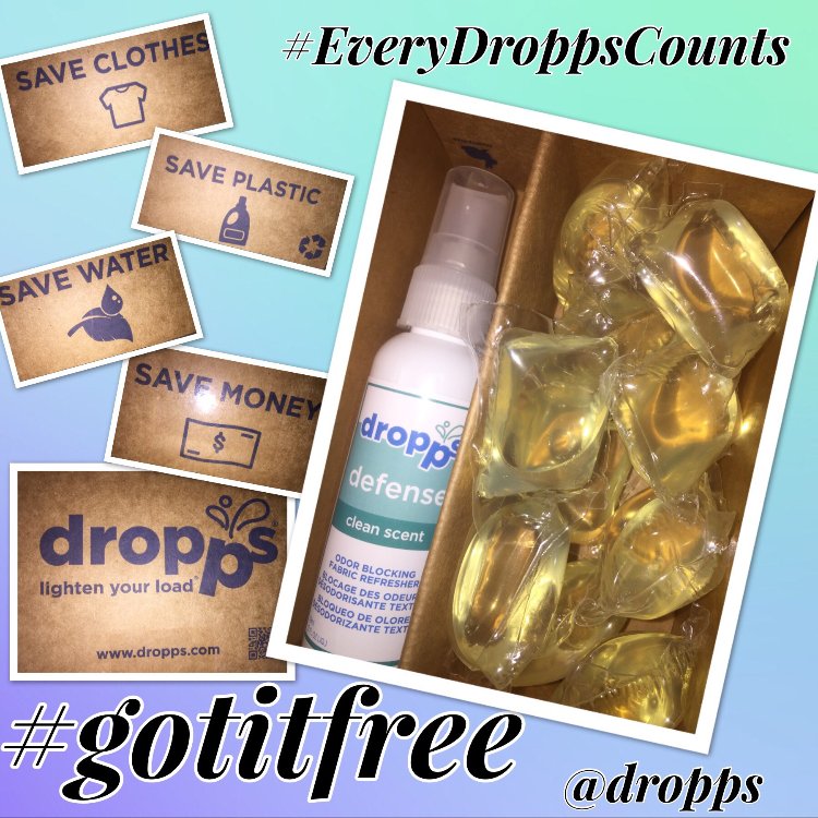 Amanda_w_6's tweet photo. #flourishvoxbox #complimentary #everydroppscounts @influenster @droppslaundry Smells great! It's affordable! It's easy! https://t.co/ySS6zJ5rZ8