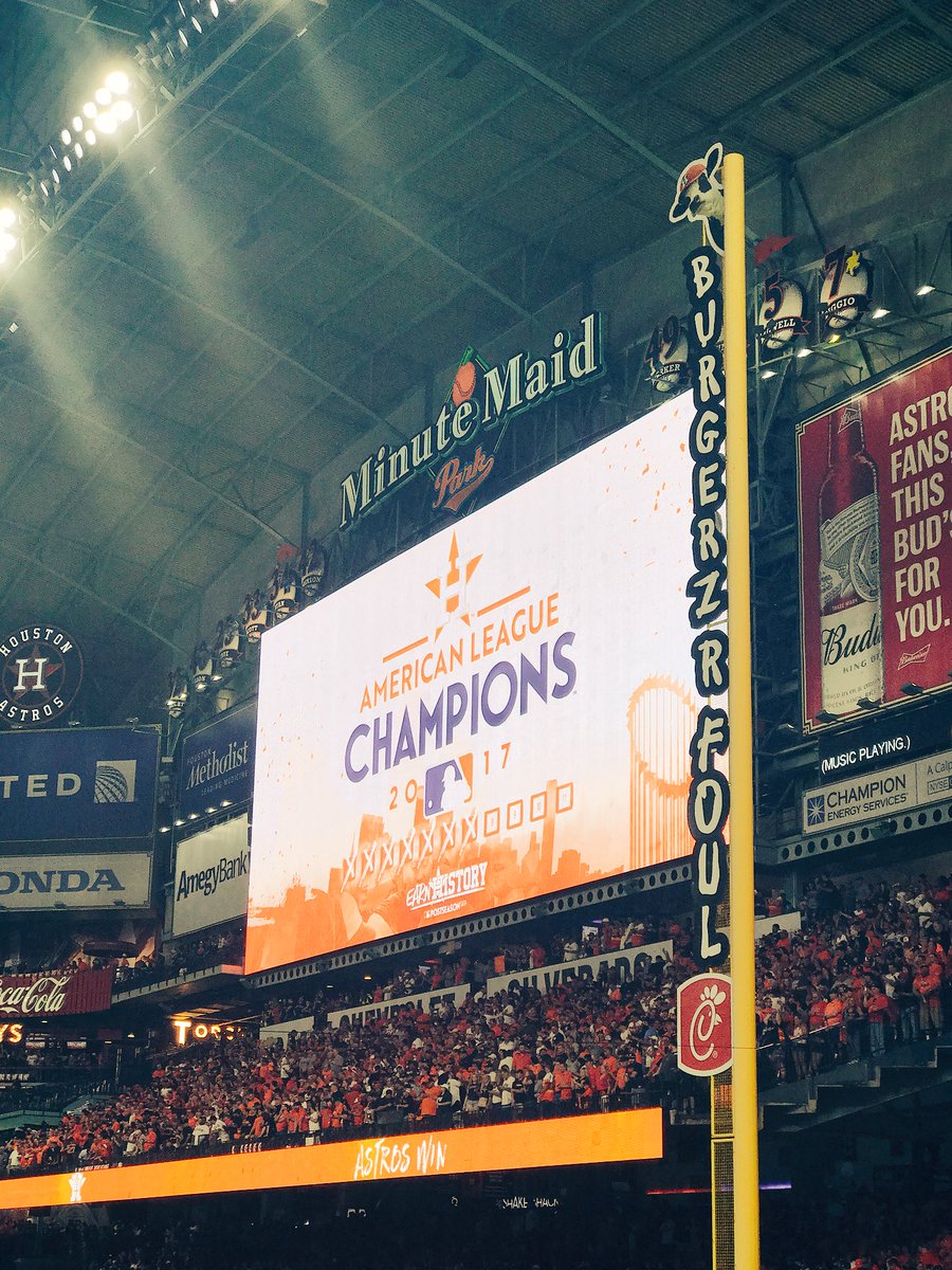 RaulRodriguezUH's tweet photo. @astros @PatiRodriguezUH @RaulforJudge Way to go, Houston Astros! ⚾️ #WorldSeries2017 https://t.co/B6tvbKdnIO
