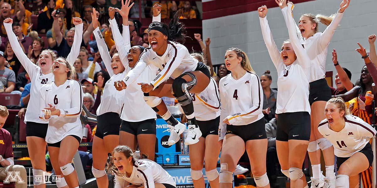 Minnesota Volleyball on Twitter "Gophers earned a 31 win over