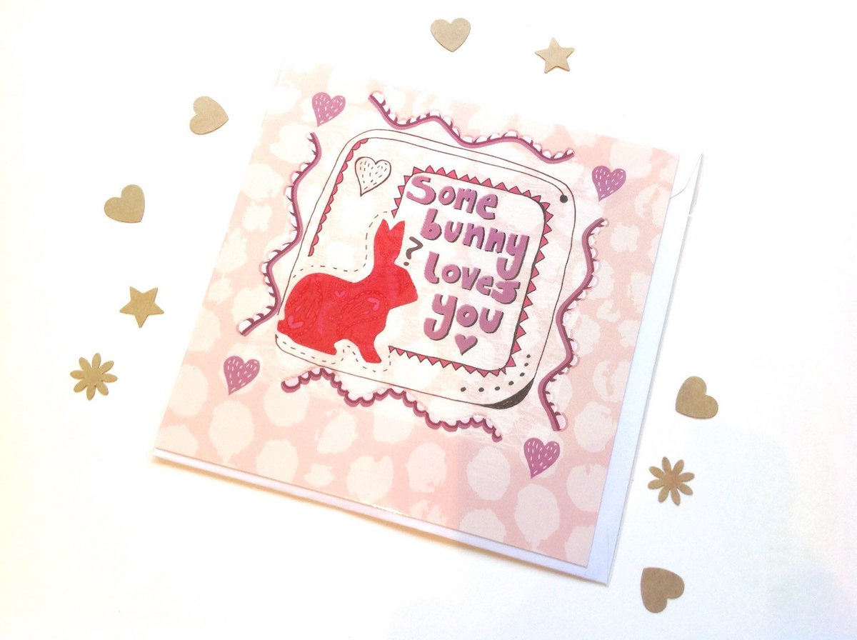 buck_lj's tweet photo. Rabbit Card, Romantic Rabbit Card, Cute Pun Blank Greetings, Anonymou… https://t.co/BDhFHfNOVT #Etsy #GirlfriendCard https://t.co/229HOF1gaS